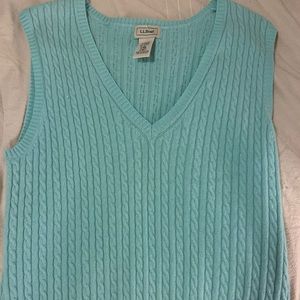 Vintage LL Bean Cashmere sweater vest